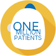 Icon representing one million patients