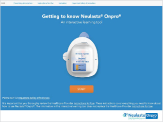 Neulasta® Onpro® Learning Tool